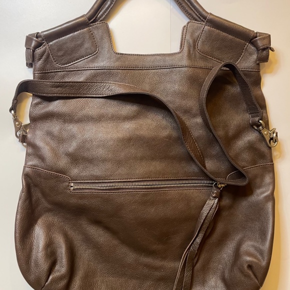 Foley & Corinna Chocolate Mid-City Leather Tote - Picture 2 of 2